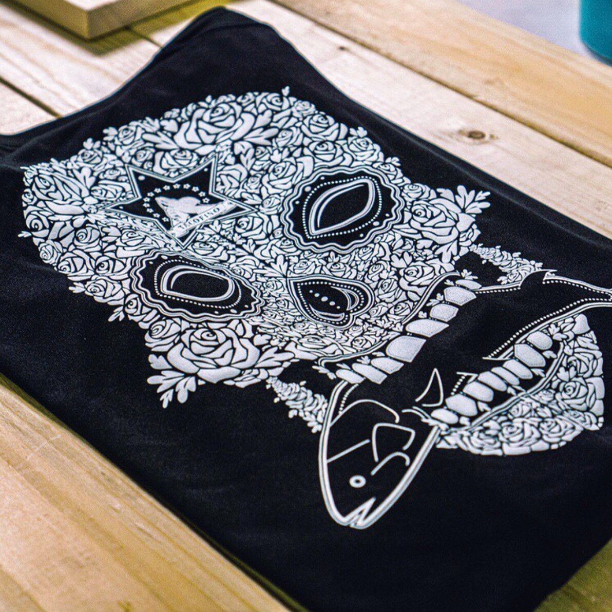 A detailed screen print done for Tacofino